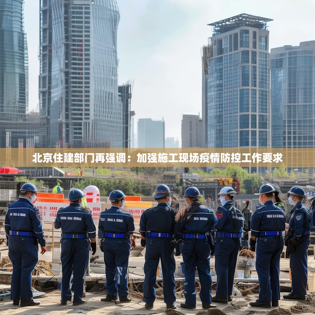 北京住建部门再强调：加强施工现场疫情防控工作要求