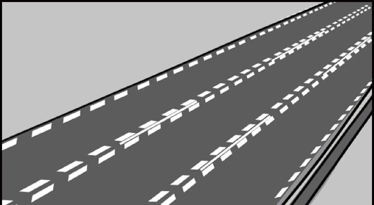 可变导向锯齿车道识别与避坑_易违章交通标线_交通违章